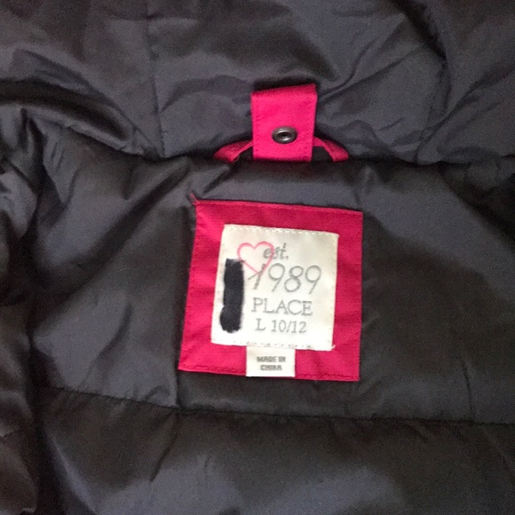 Children’s Place L 10/12 girls winter jacket - Picture 3 of 4